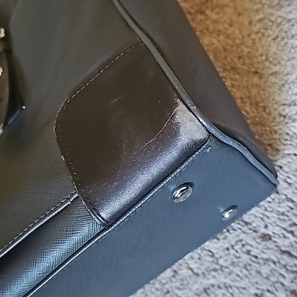 Tumi Villa Ravema Grey/Brown 15" Laptop Case Briefcase - Picture 9 of 16